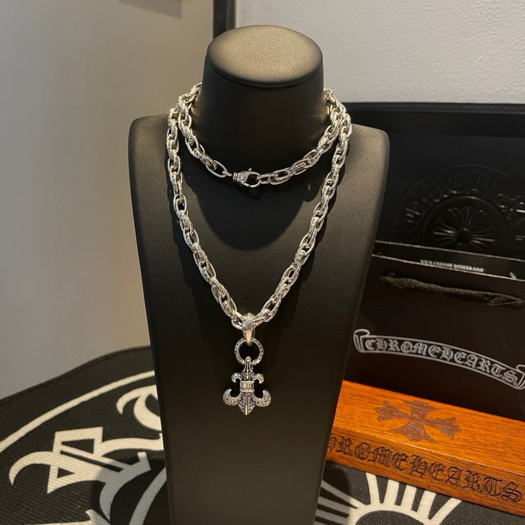 LuxluxHouse Best Quality Accessories Necklace Chrome Hearts