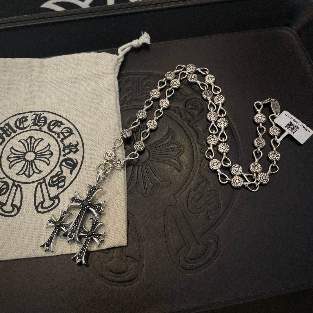 LuxluxHouse Best Quality Accessories Necklace Chrome Hearts