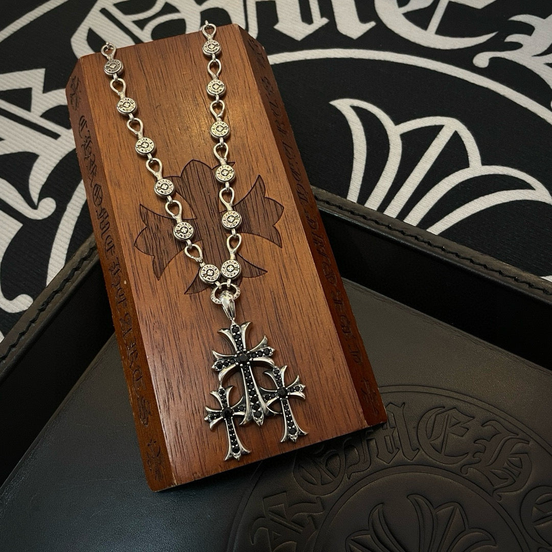 LuxluxHouse Best Quality Accessories Necklace Chrome Hearts