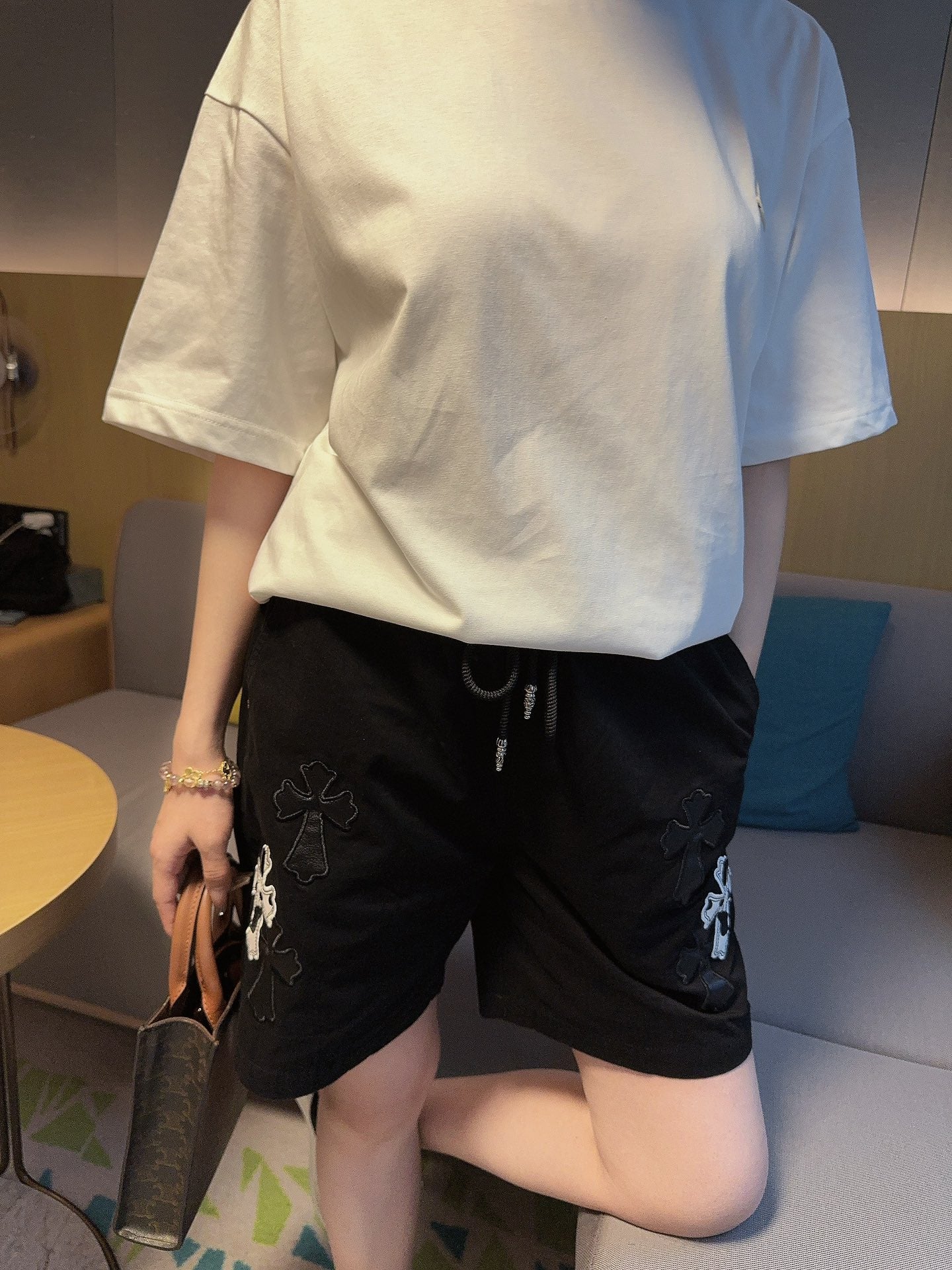 LuxluxHouse Best Quality Clothes Pants Chrome Hearts