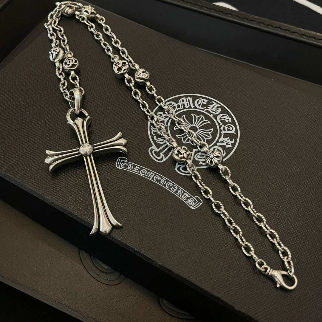 LuxluxHouse Best Quality Accessories Necklace Chrome Hearts