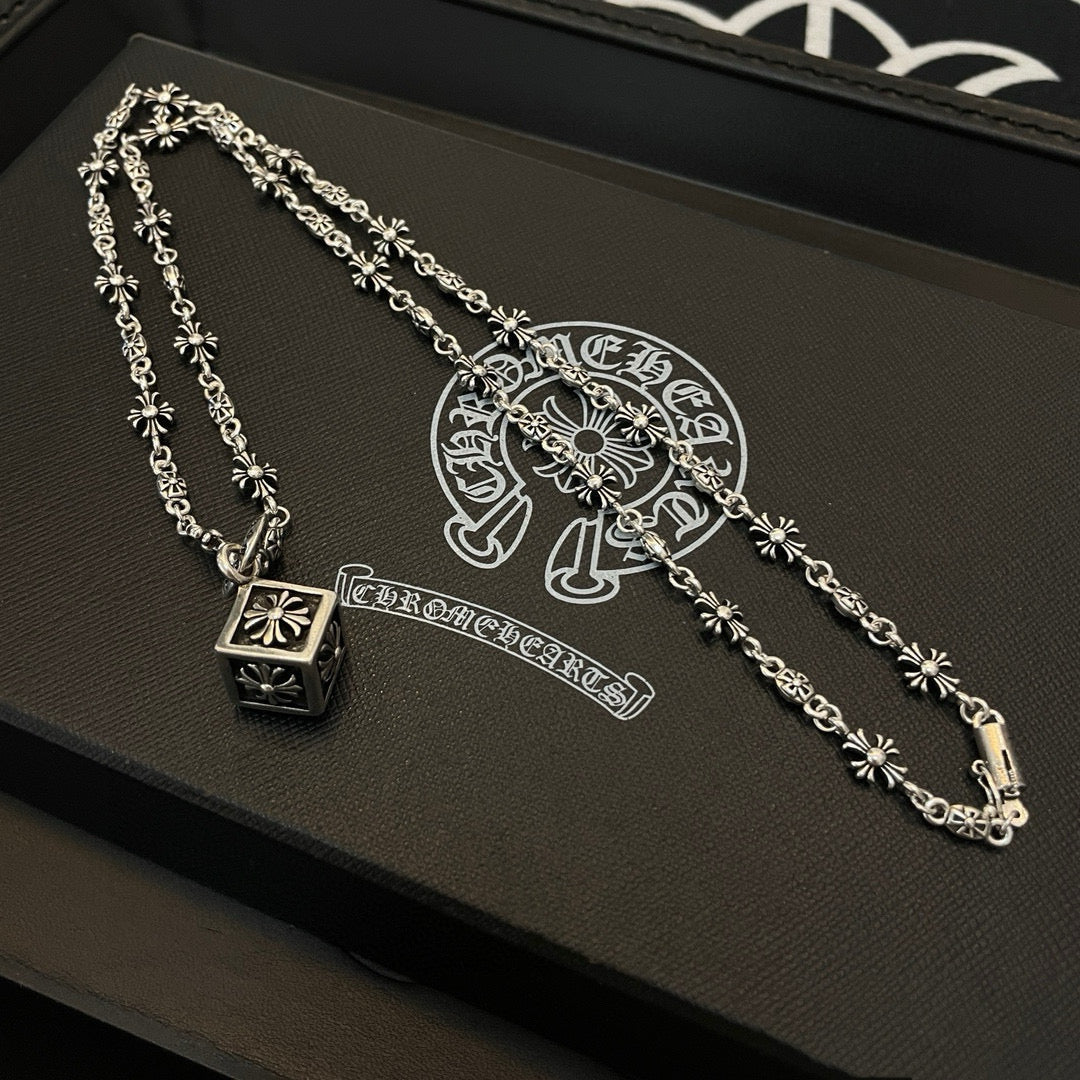 LuxluxHouse Best Quality Accessories Necklace Chrome Hearts