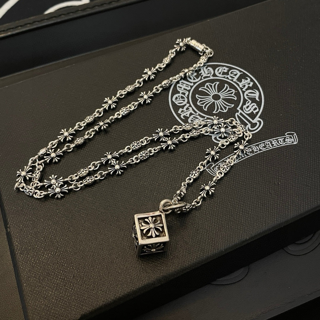 LuxluxHouse Best Quality Accessories Necklace Chrome Hearts