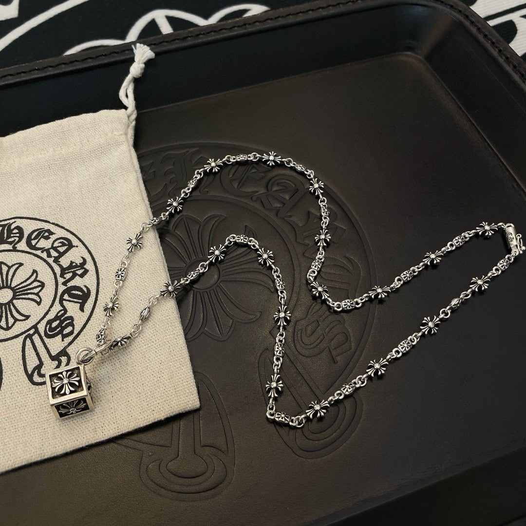 LuxluxHouse Best Quality Accessories Necklace Chrome Hearts