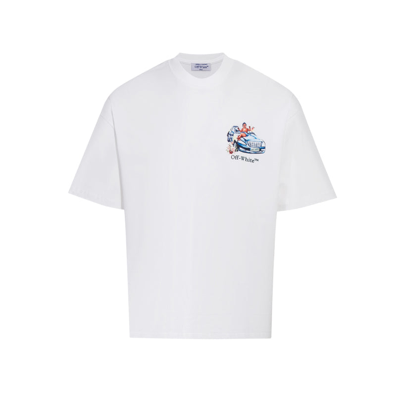 LuxluxHouse Best Quality Clothes Off White T-shirt