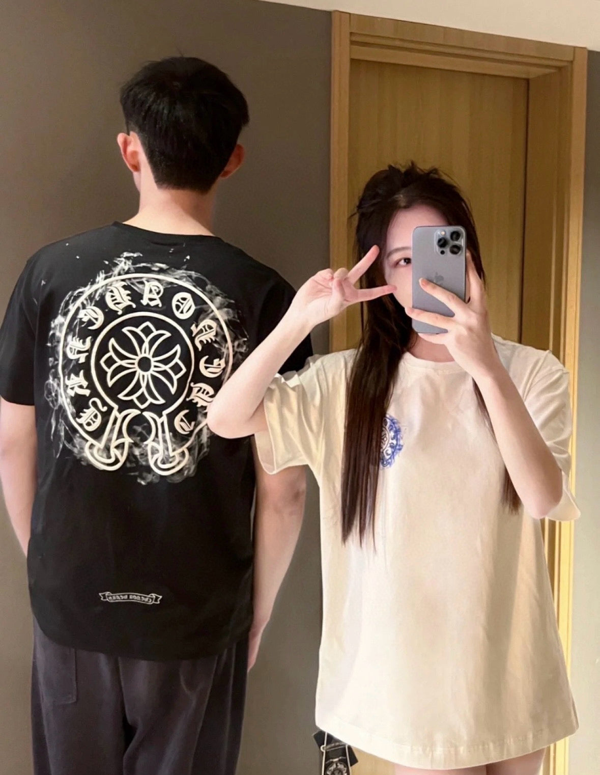 LuxluxHouse Best Quality Clothes Chrome Hearts T-shirt
