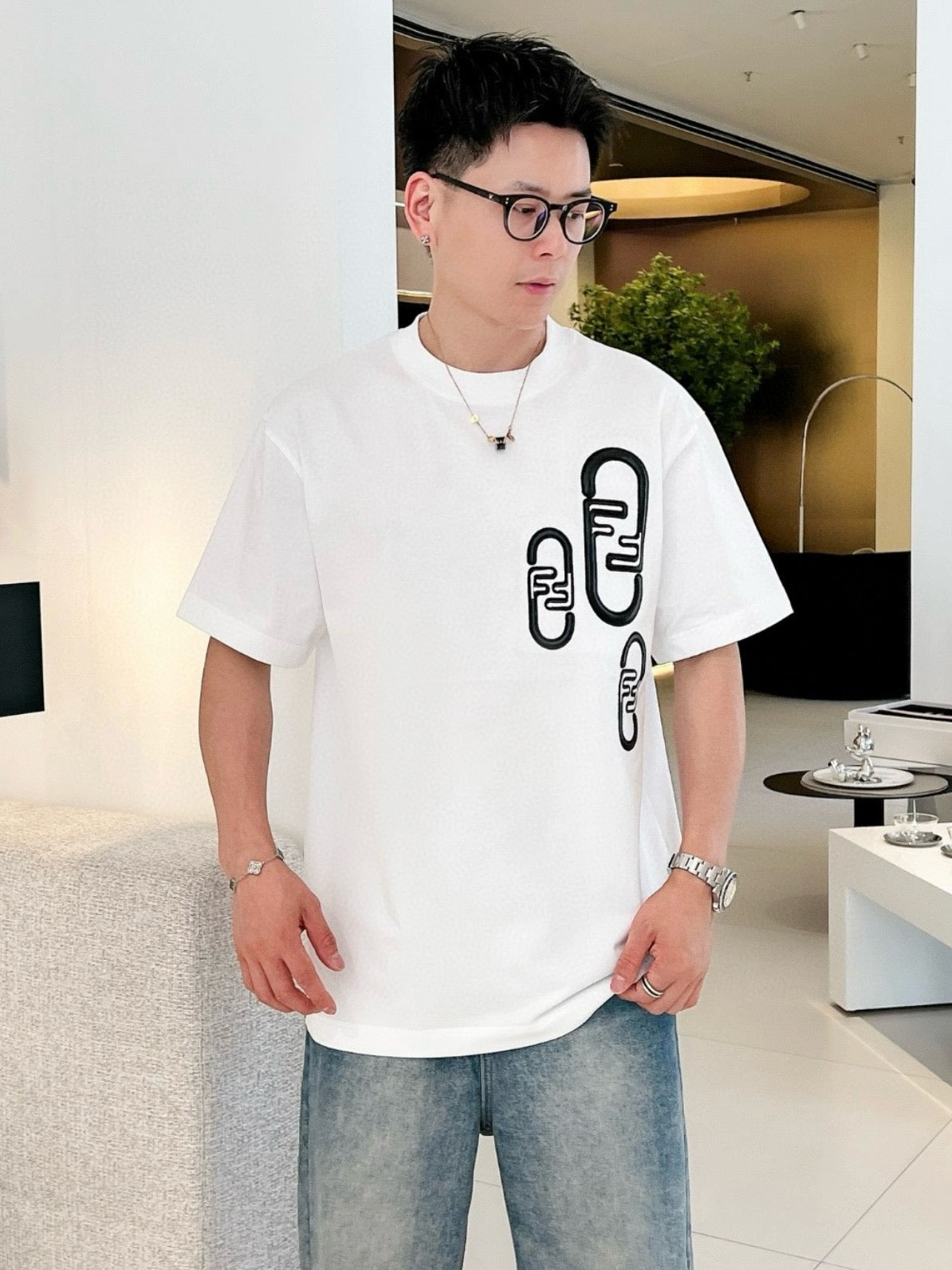 LuxluxHouse Best Quality Clothes Fendi T-shirt