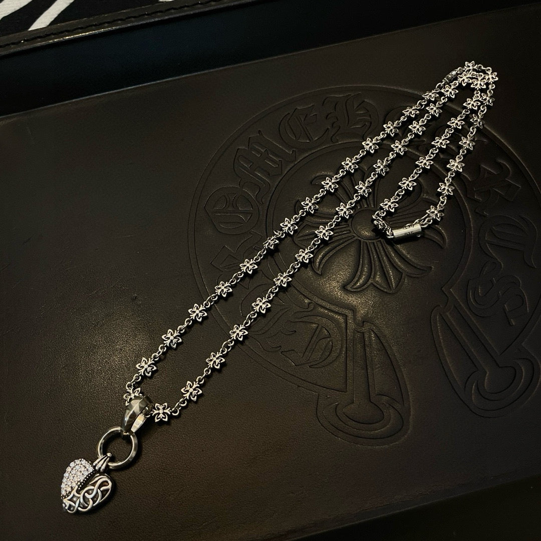 LuxluxHouse Best Quality Accessories Necklace Chrome Hearts