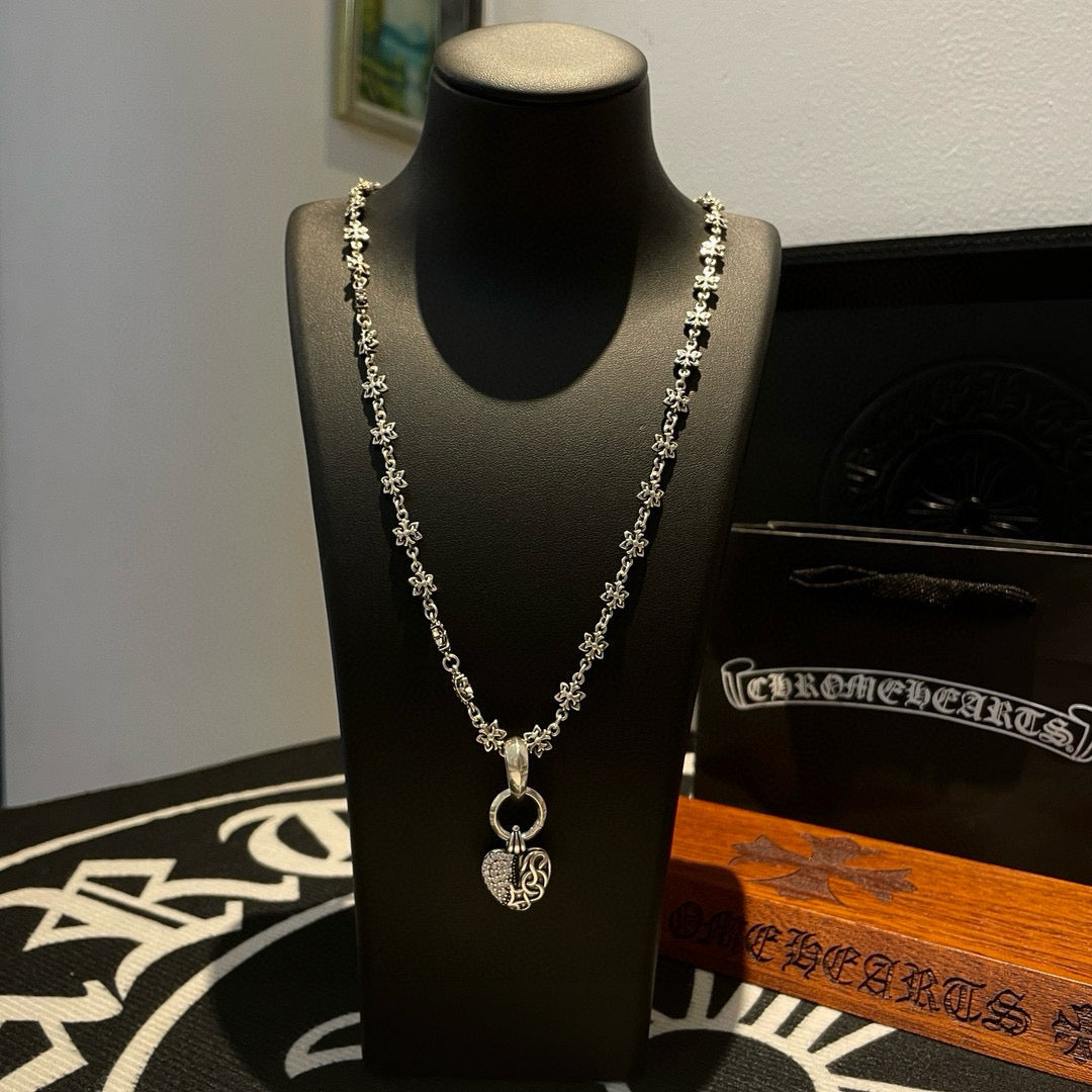 LuxluxHouse Best Quality Accessories Necklace Chrome Hearts