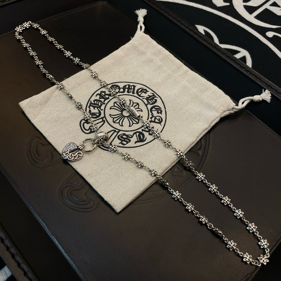 LuxluxHouse Best Quality Accessories Necklace Chrome Hearts