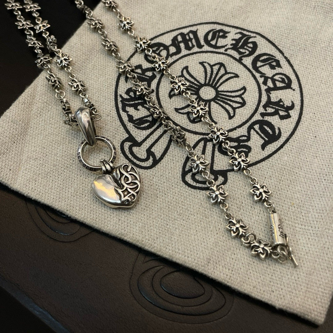 LuxluxHouse Best Quality Accessories Necklace Chrome Hearts