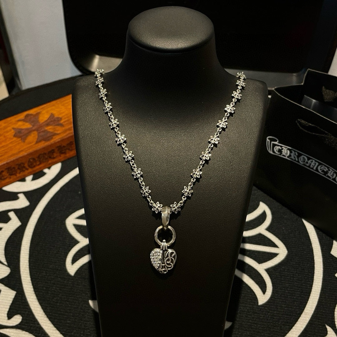 LuxluxHouse Best Quality Accessories Necklace Chrome Hearts
