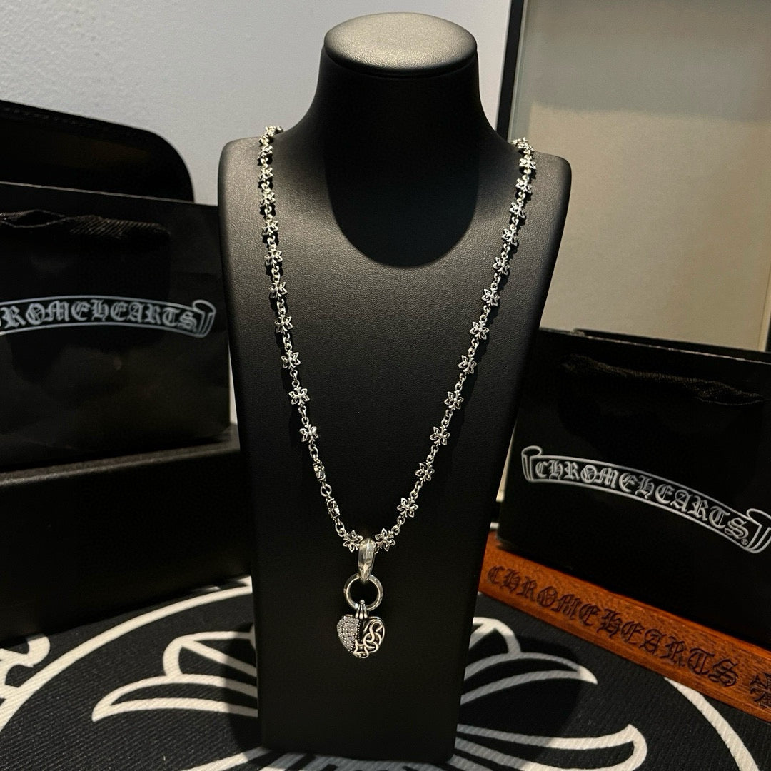LuxluxHouse Best Quality Accessories Necklace Chrome Hearts