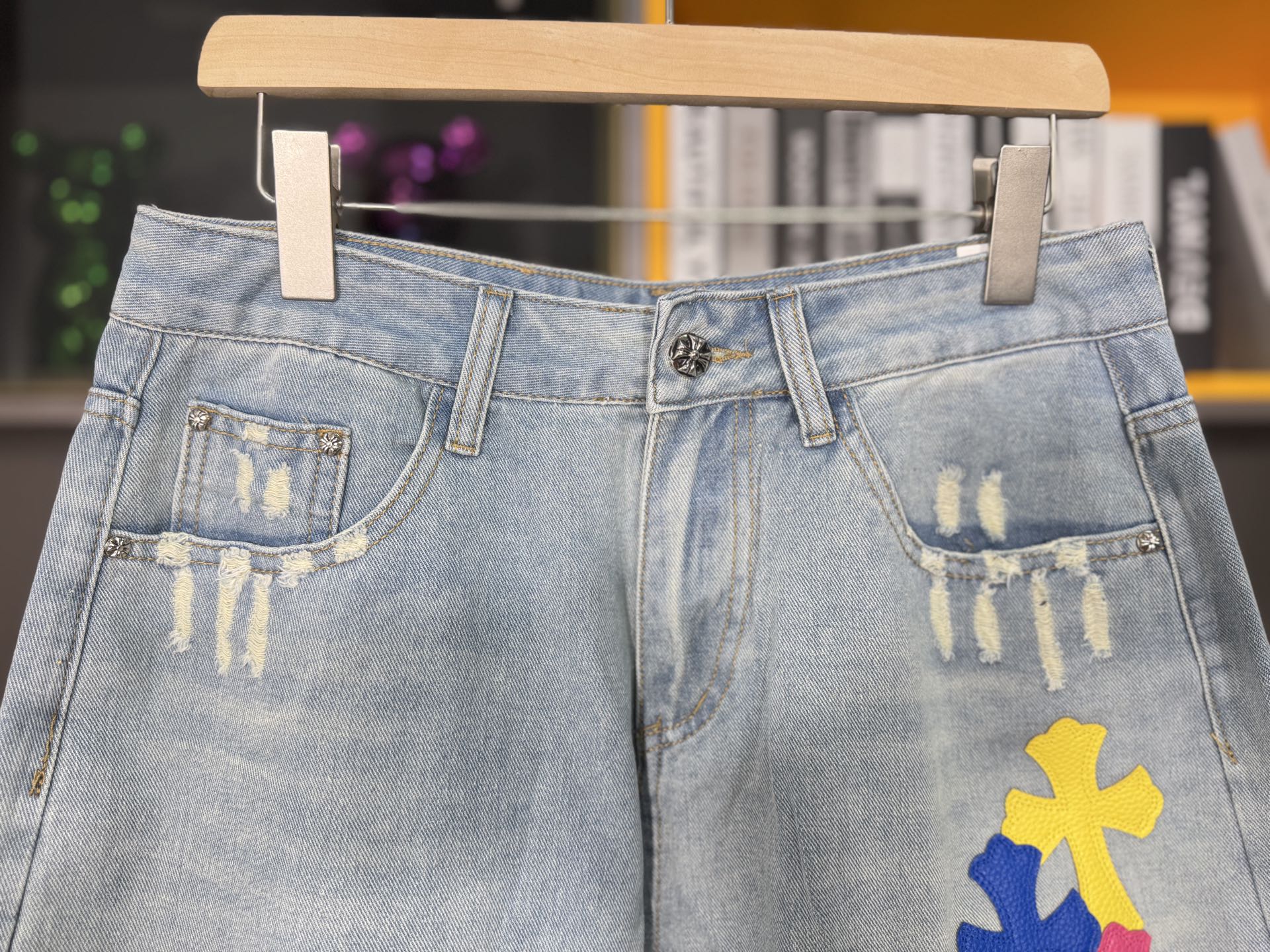 LuxluxHouse Best Quality Clothes Pants Chrome Hearts