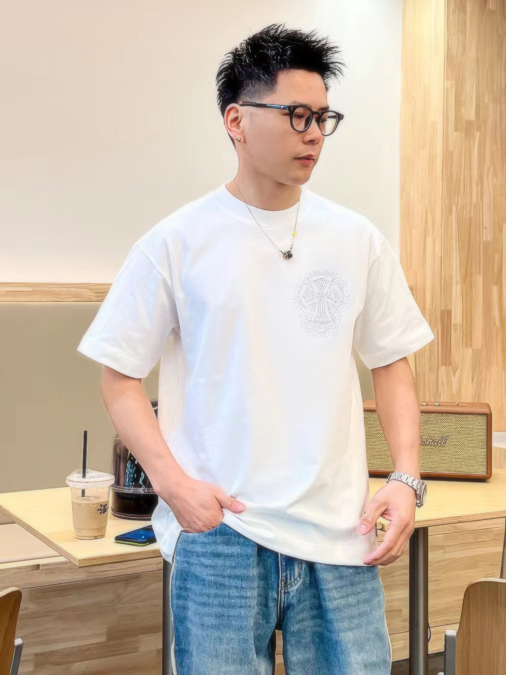 LuxluxHouse Best Quality Clothes Chrome Hearts T-shirt