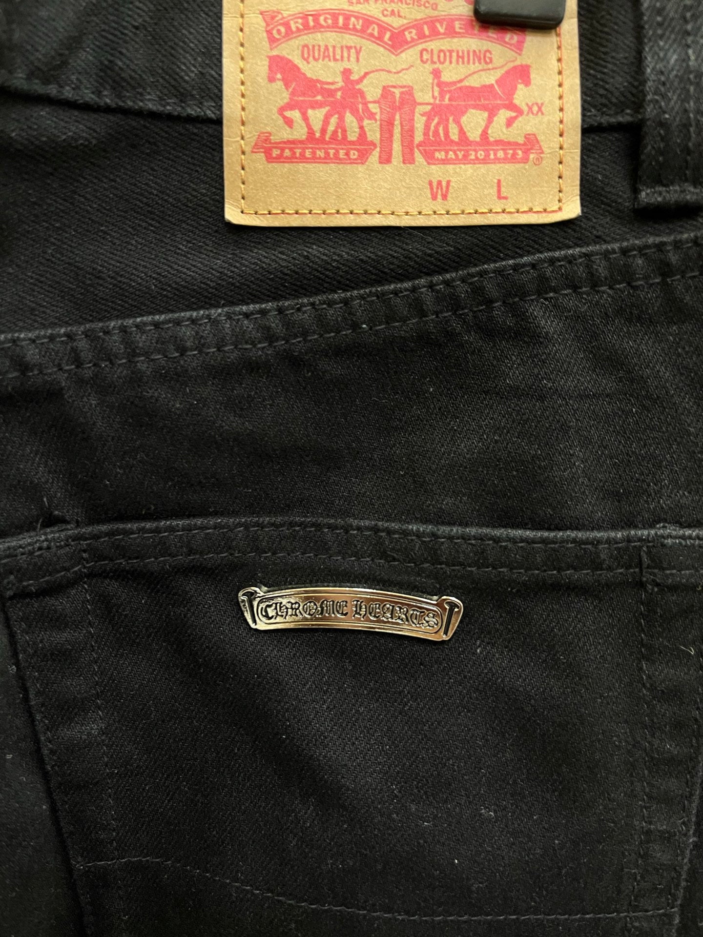 LuxluxHouse Best Quality Clothes Pants Chrome Hearts