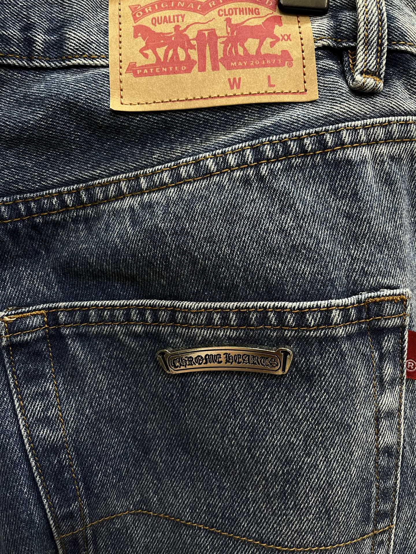 LuxluxHouse Best Quality Clothes Pants Chrome Hearts