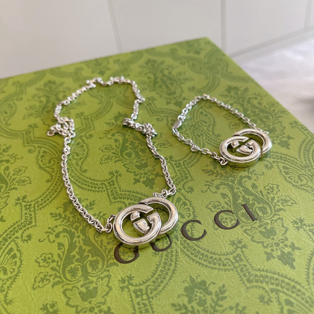 LuxluxHouse Best Quality Accessories Gucci Necklace Bracelet
