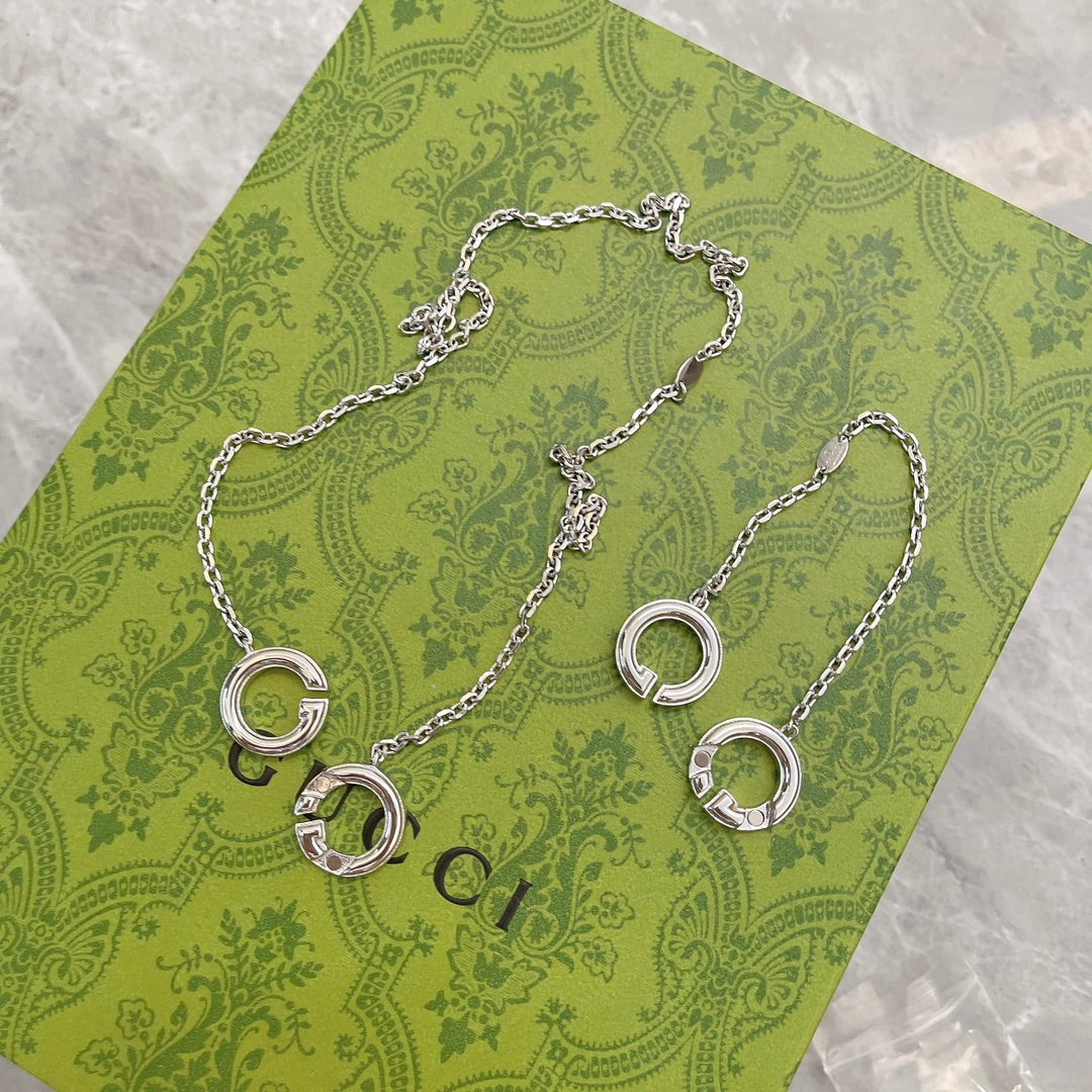 LuxluxHouse Best Quality Accessories Gucci Necklace Bracelet