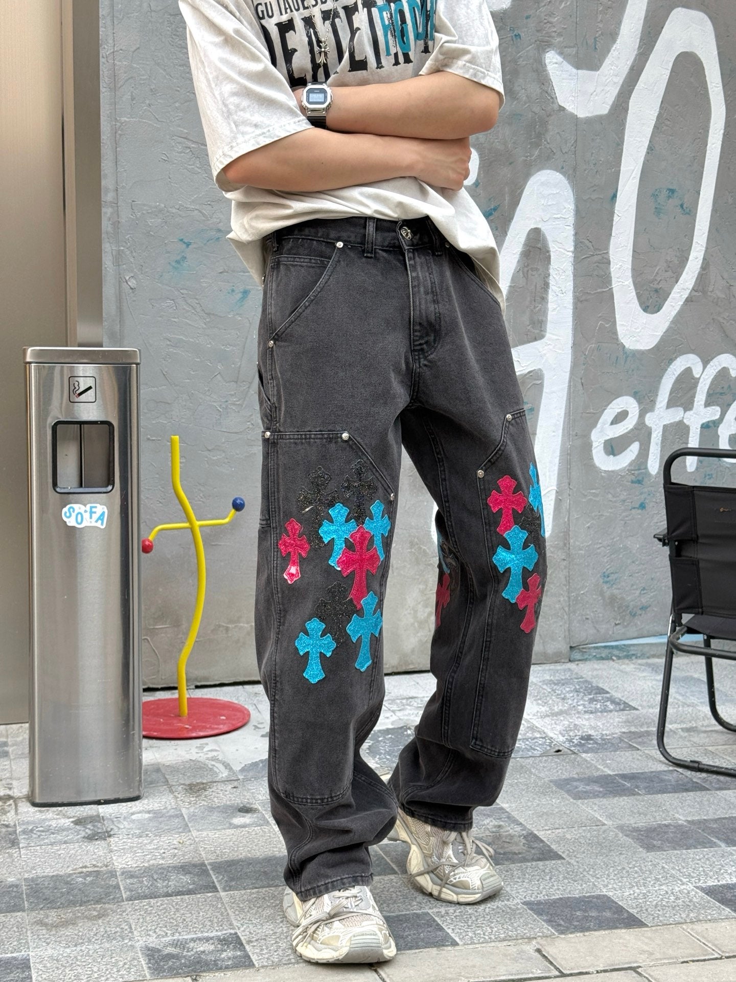 LuxluxHouse Best Quality Clothes Pants Chrome Hearts