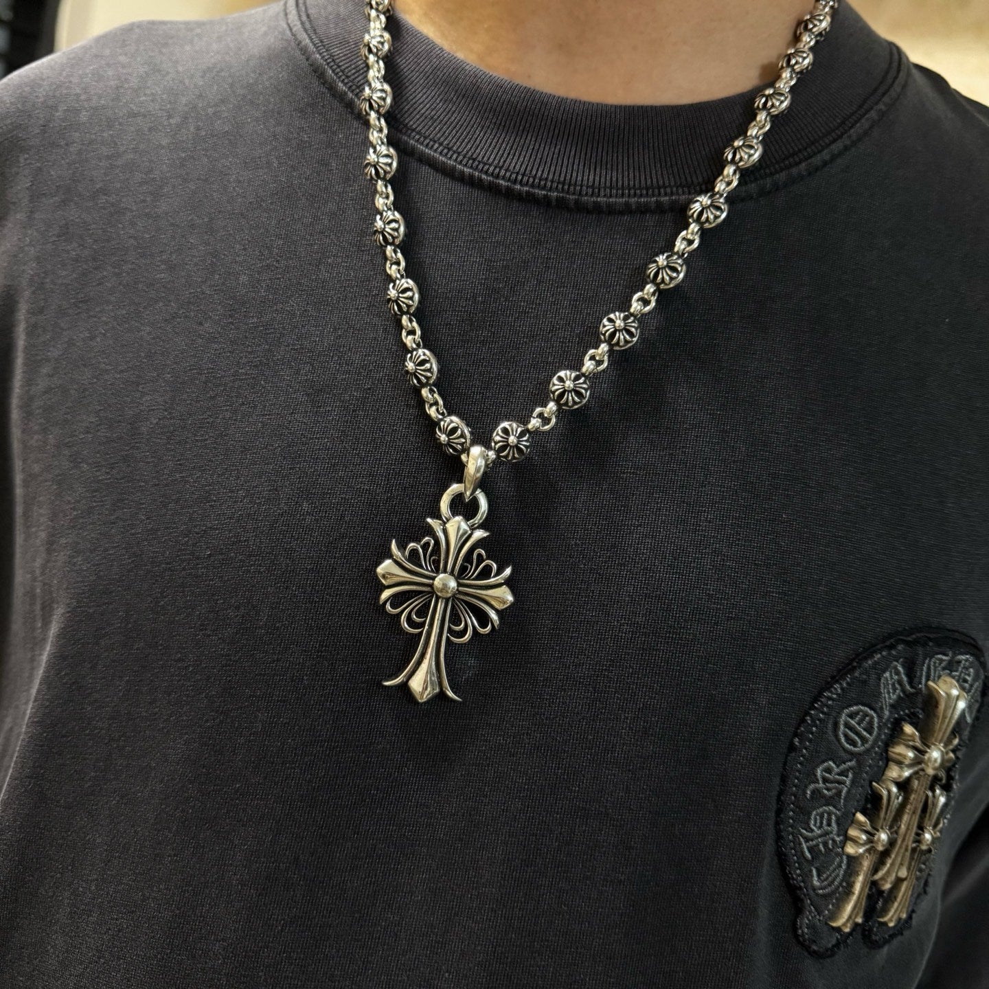 LuxluxHouse Best Quality Accessories Necklace Chrome Hearts
