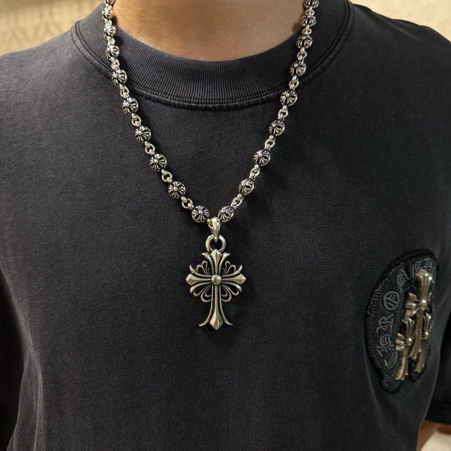 LuxluxHouse Best Quality Accessories Necklace Chrome Hearts