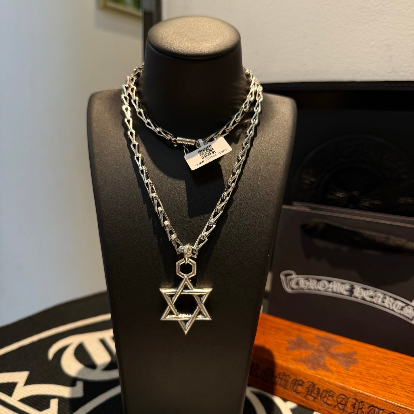 LuxluxHouse Best Quality Accessories Necklace Chrome Hearts