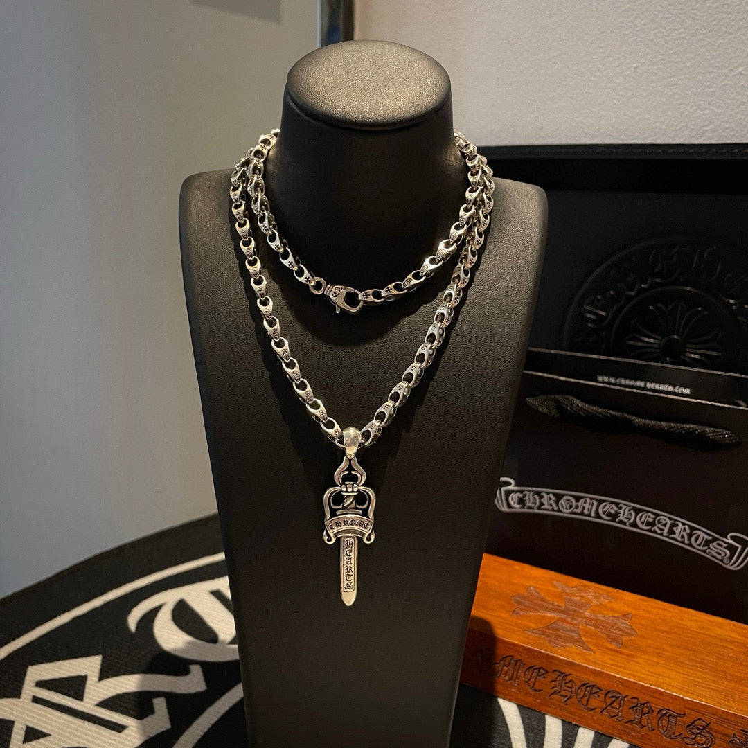 LuxluxHouse Best Quality Accessories Necklace Chrome Hearts