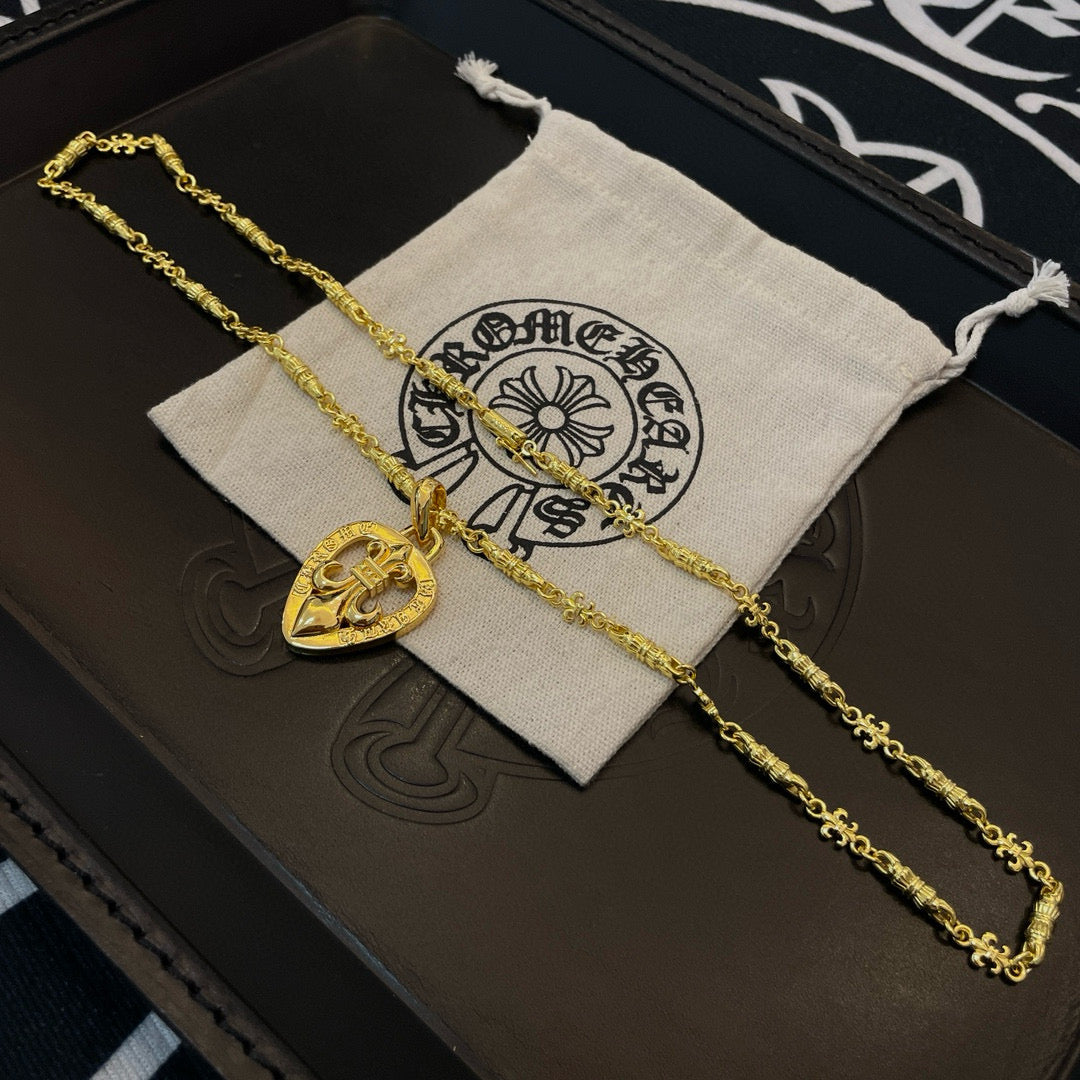LuxluxHouse Best Quality Accessories Necklace Chrome Hearts