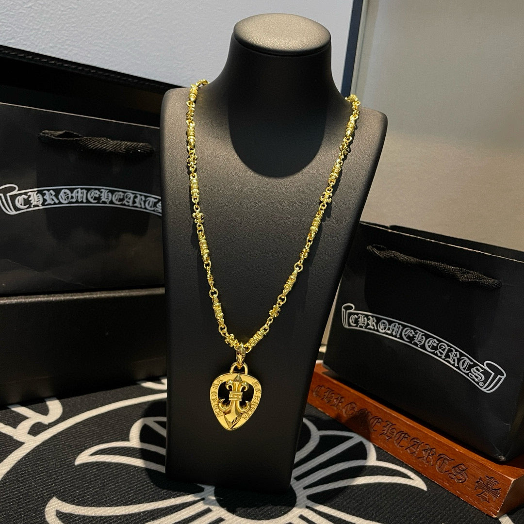 LuxluxHouse Best Quality Accessories Necklace Chrome Hearts