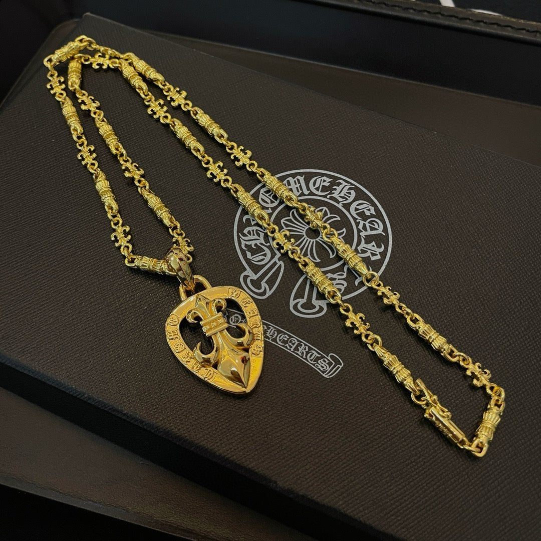 LuxluxHouse Best Quality Accessories Necklace Chrome Hearts