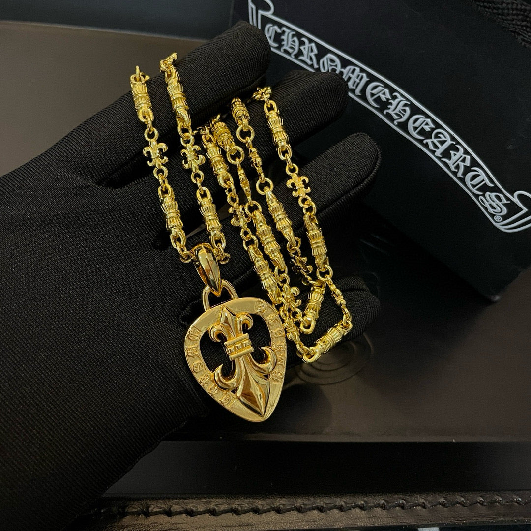 LuxluxHouse Best Quality Accessories Necklace Chrome Hearts
