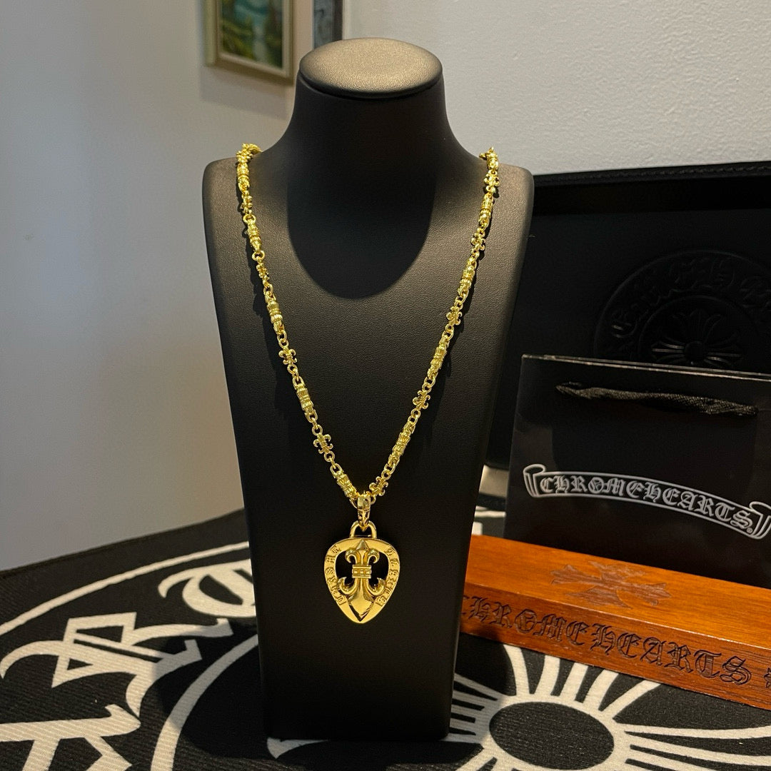 LuxluxHouse Best Quality Accessories Necklace Chrome Hearts