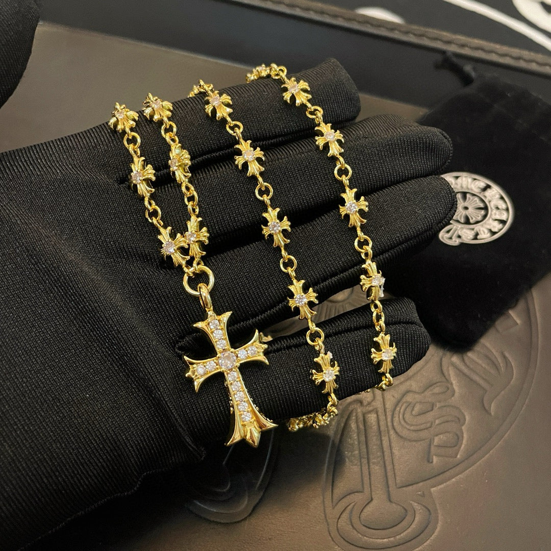 LuxluxHouse Best Quality Accessories Necklace Chrome Hearts