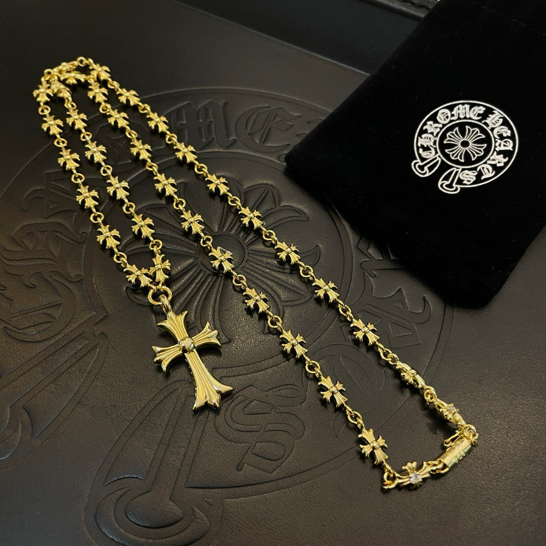 LuxluxHouse Best Quality Accessories Necklace Chrome Hearts