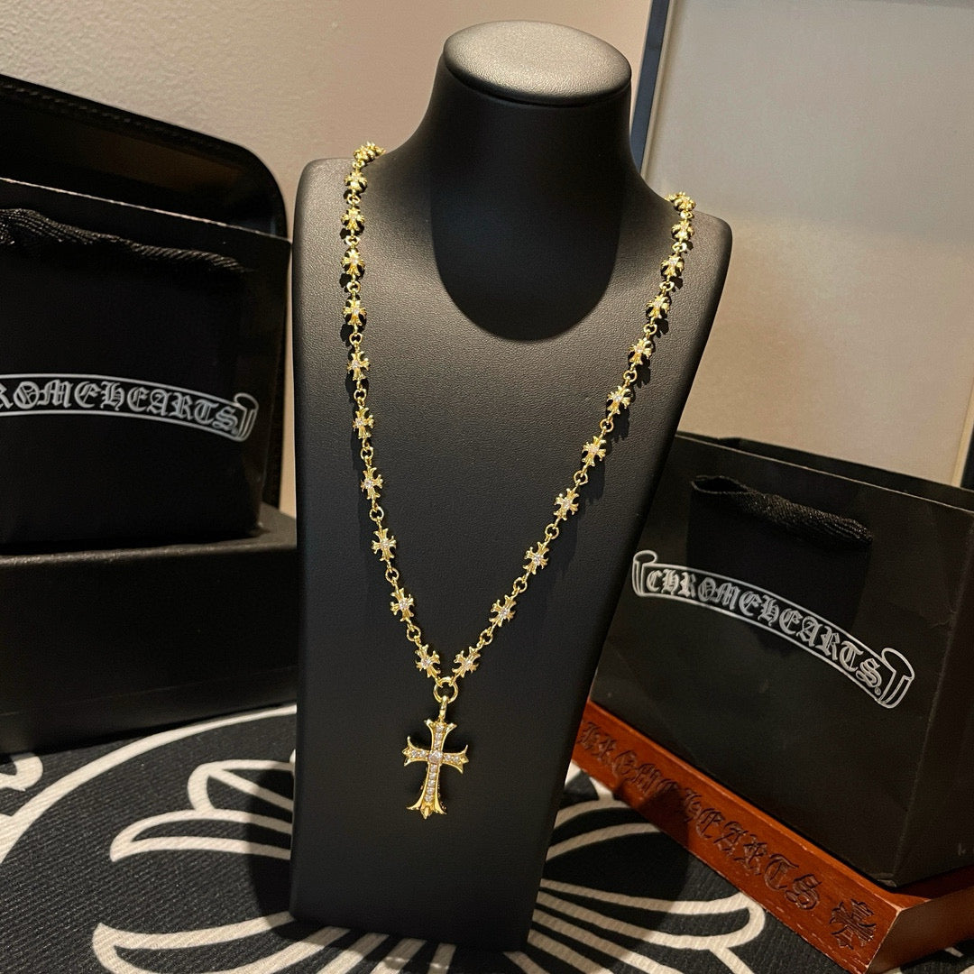 LuxluxHouse Best Quality Accessories Necklace Chrome Hearts