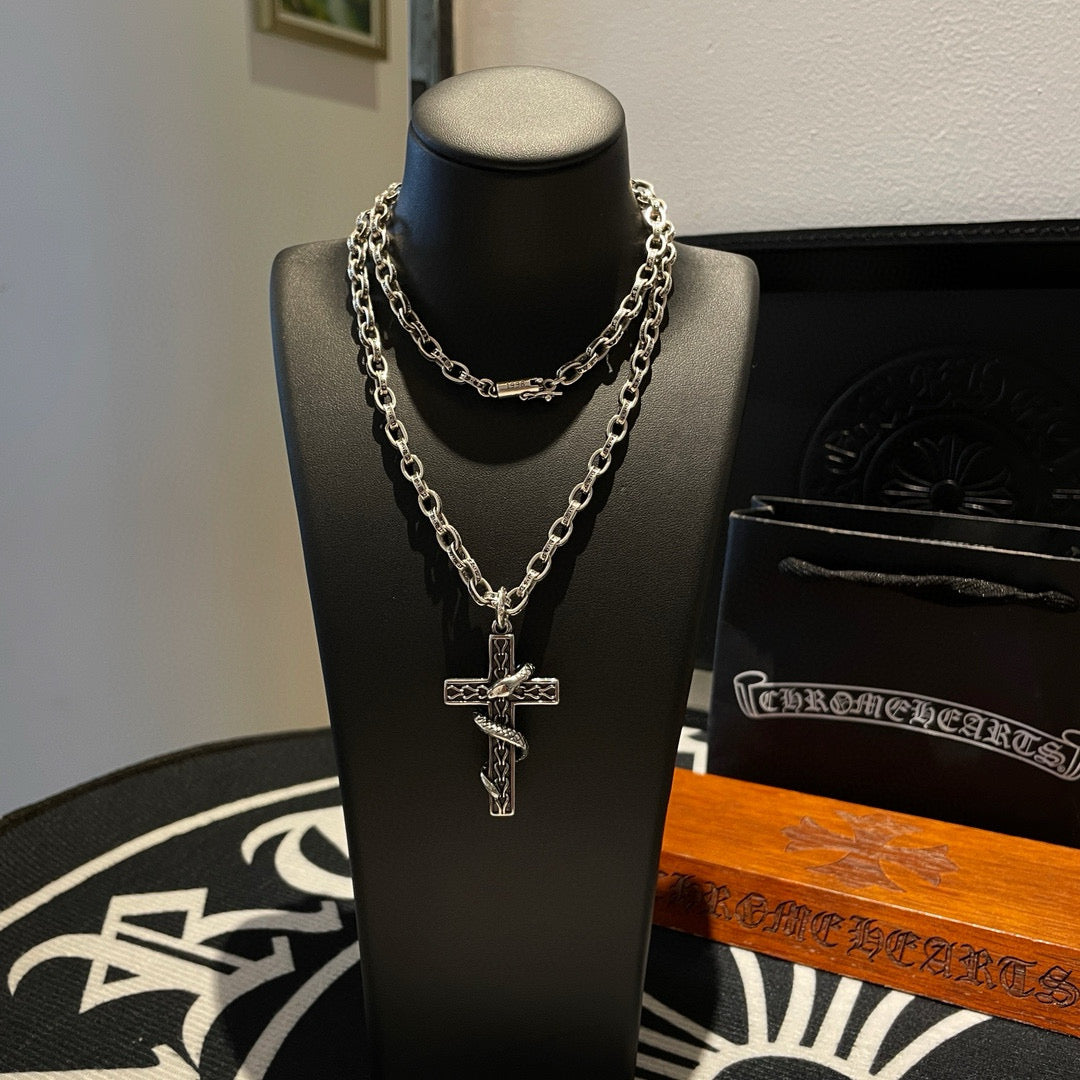 LuxluxHouse Best Quality Accessories Necklace Chrome Hearts