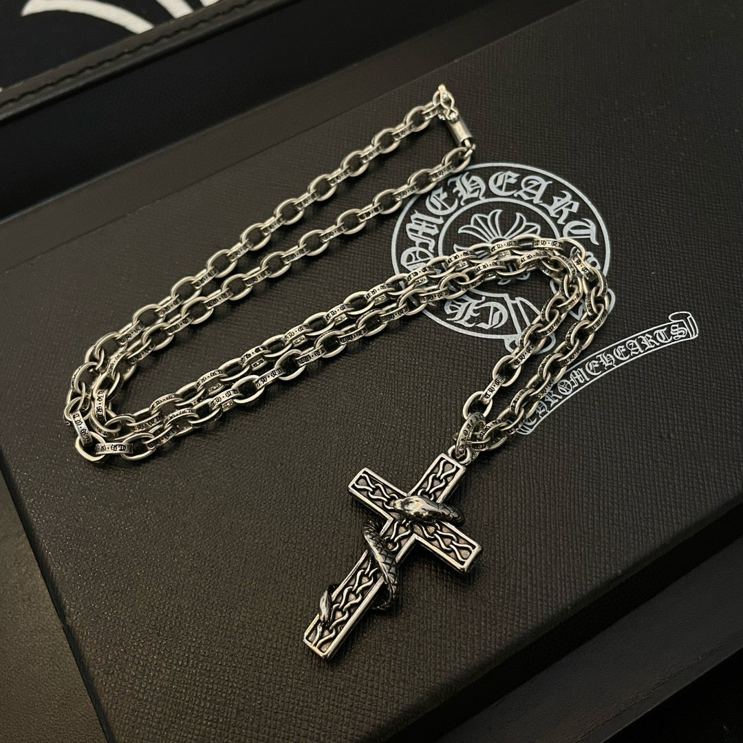 LuxluxHouse Best Quality Accessories Necklace Chrome Hearts