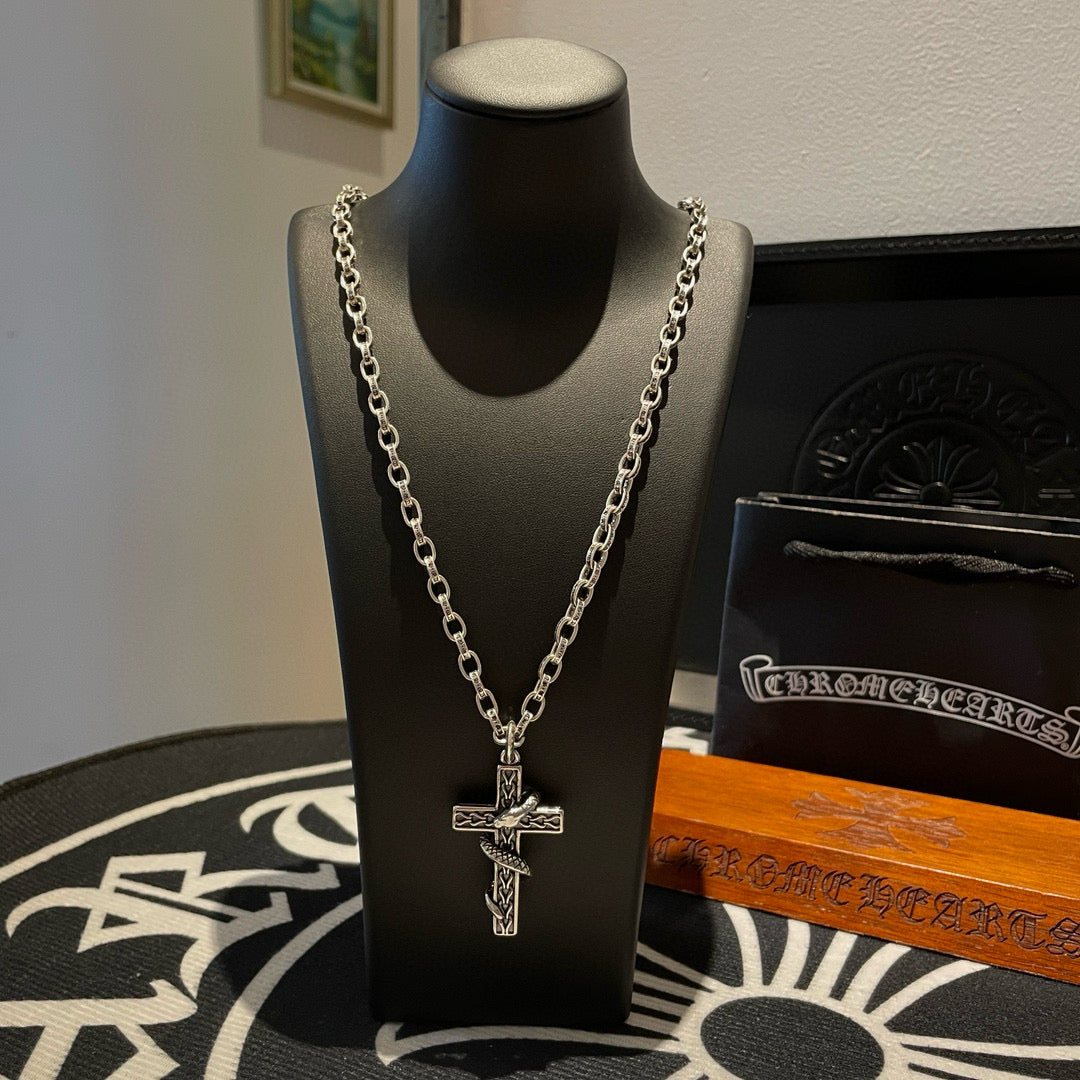 LuxluxHouse Best Quality Accessories Necklace Chrome Hearts