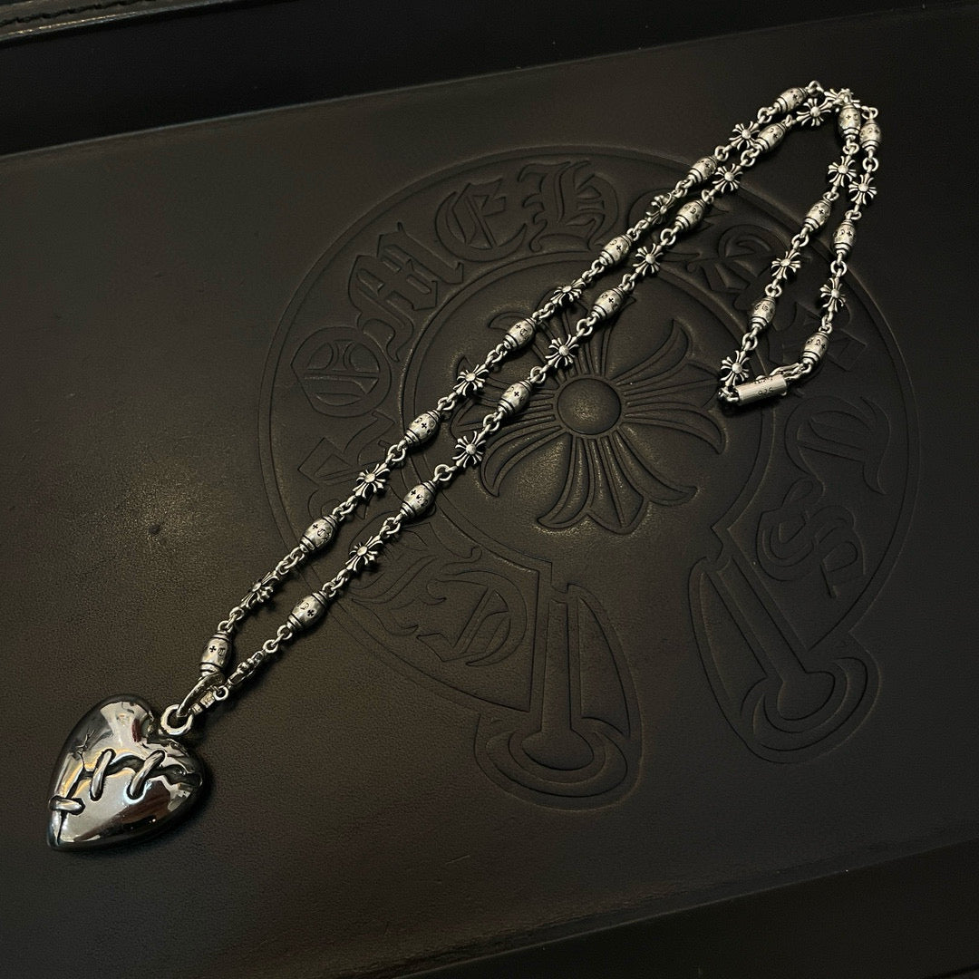 LuxluxHouse Best Quality Accessories Necklace Chrome Hearts