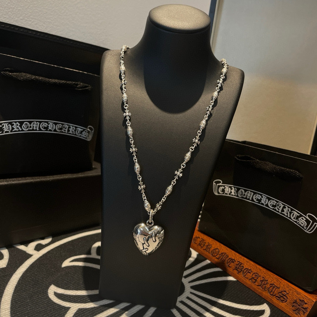 LuxluxHouse Best Quality Accessories Necklace Chrome Hearts