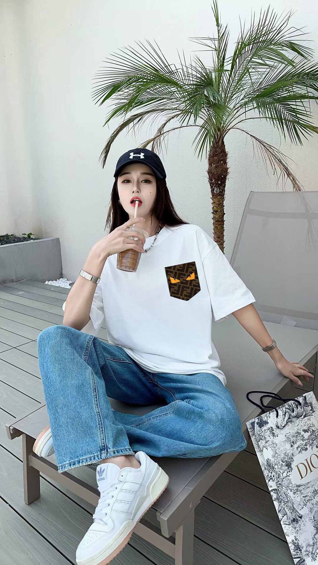 LuxluxHouse Best Quality Clothes Fendi T-shirt