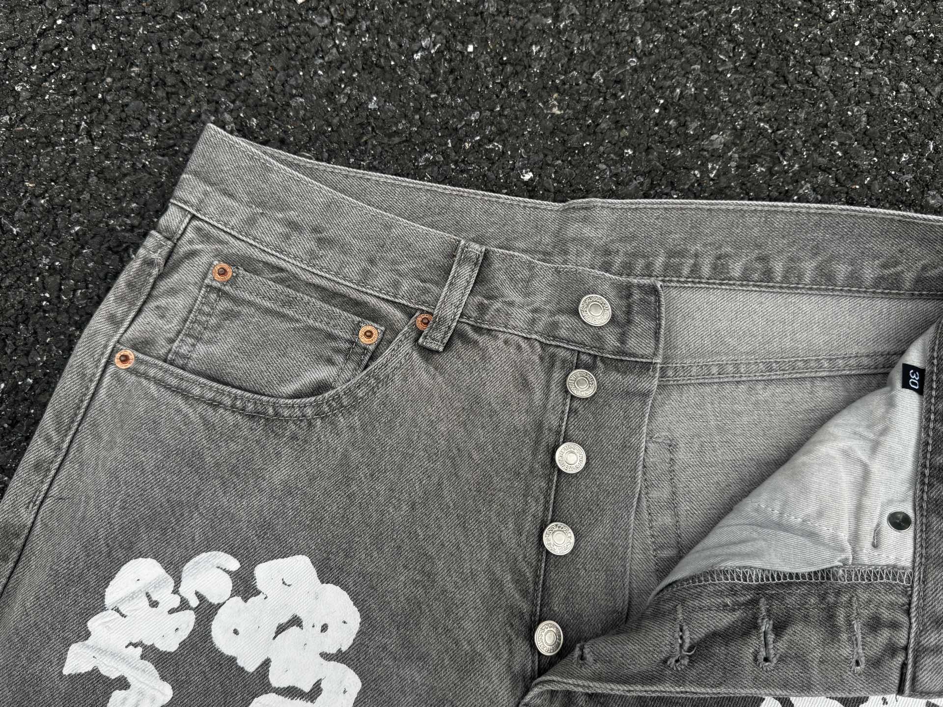 LuxluxHouse Best Quality Clothes Pants DENIM TEARS