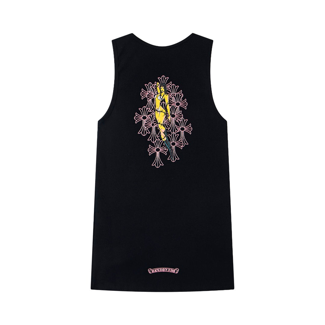 LuxluxHouse Best Quality Clothes Tank Chrome Hearts
