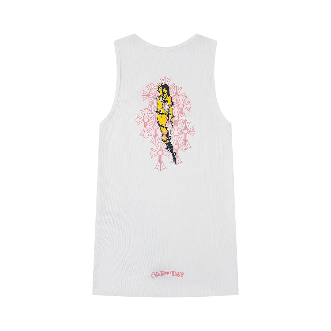LuxluxHouse Best Quality Clothes Tank Chrome Hearts