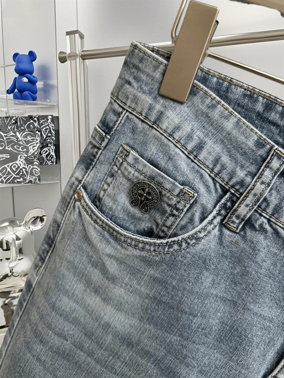 LuxluxHouse Best Quality Clothes Pants Chrome Hearts