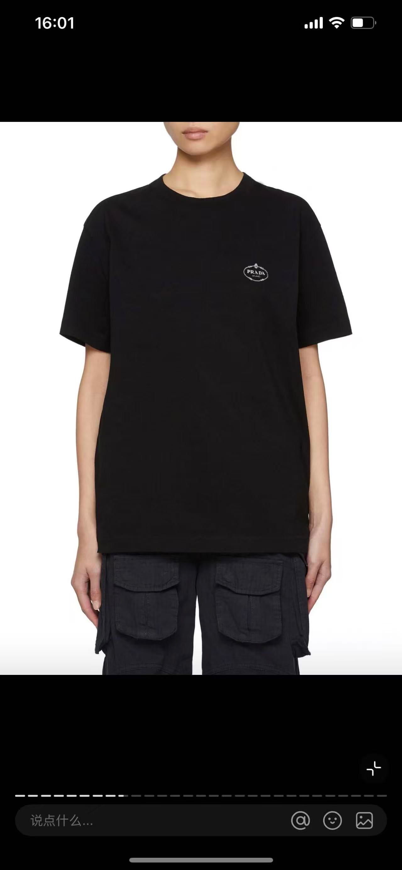 LuxluxHouse Best Quality Clothes T-shirt Prada