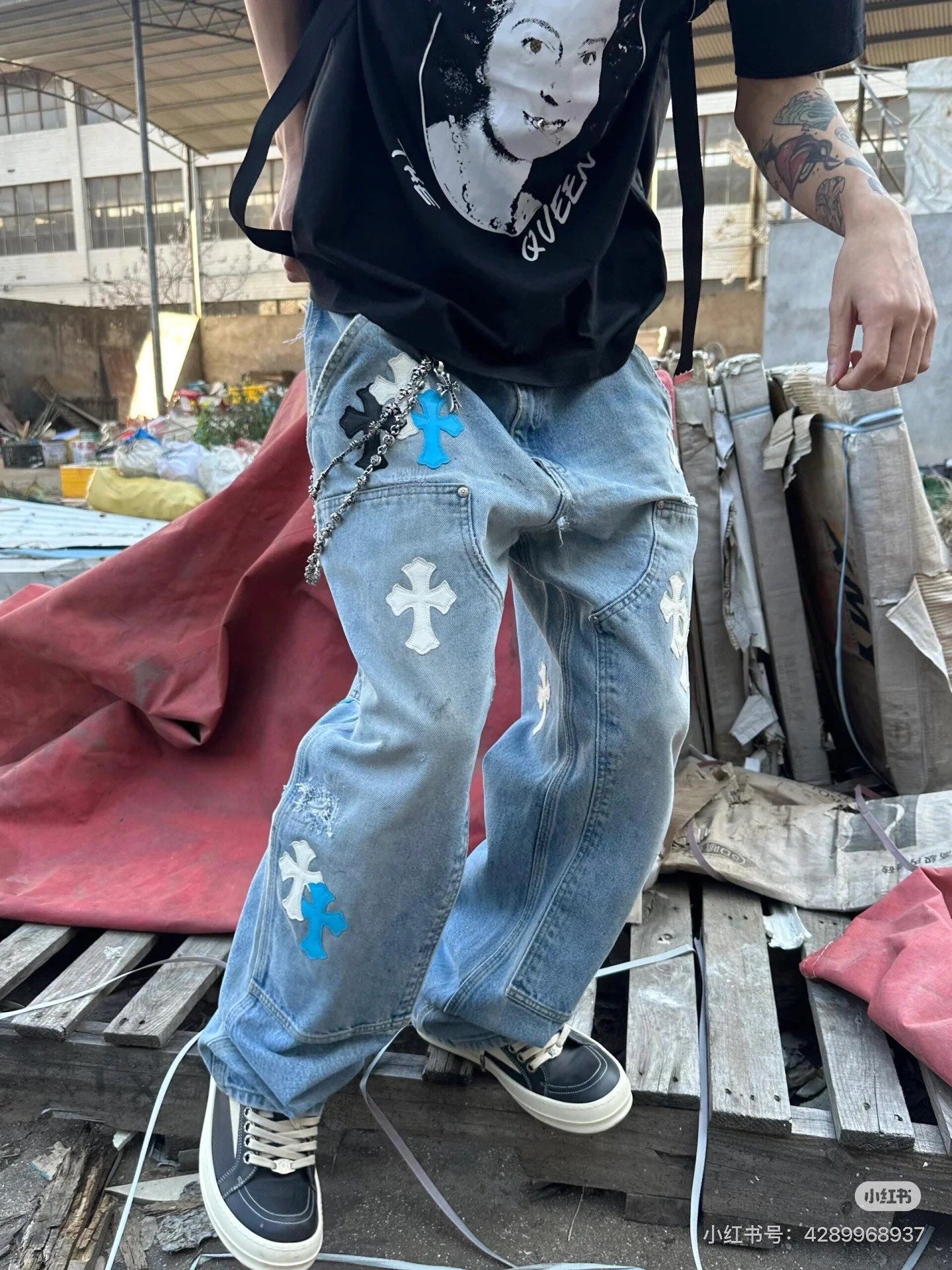 LuxluxHouse Best Quality Clothes Pants Chrome Hearts