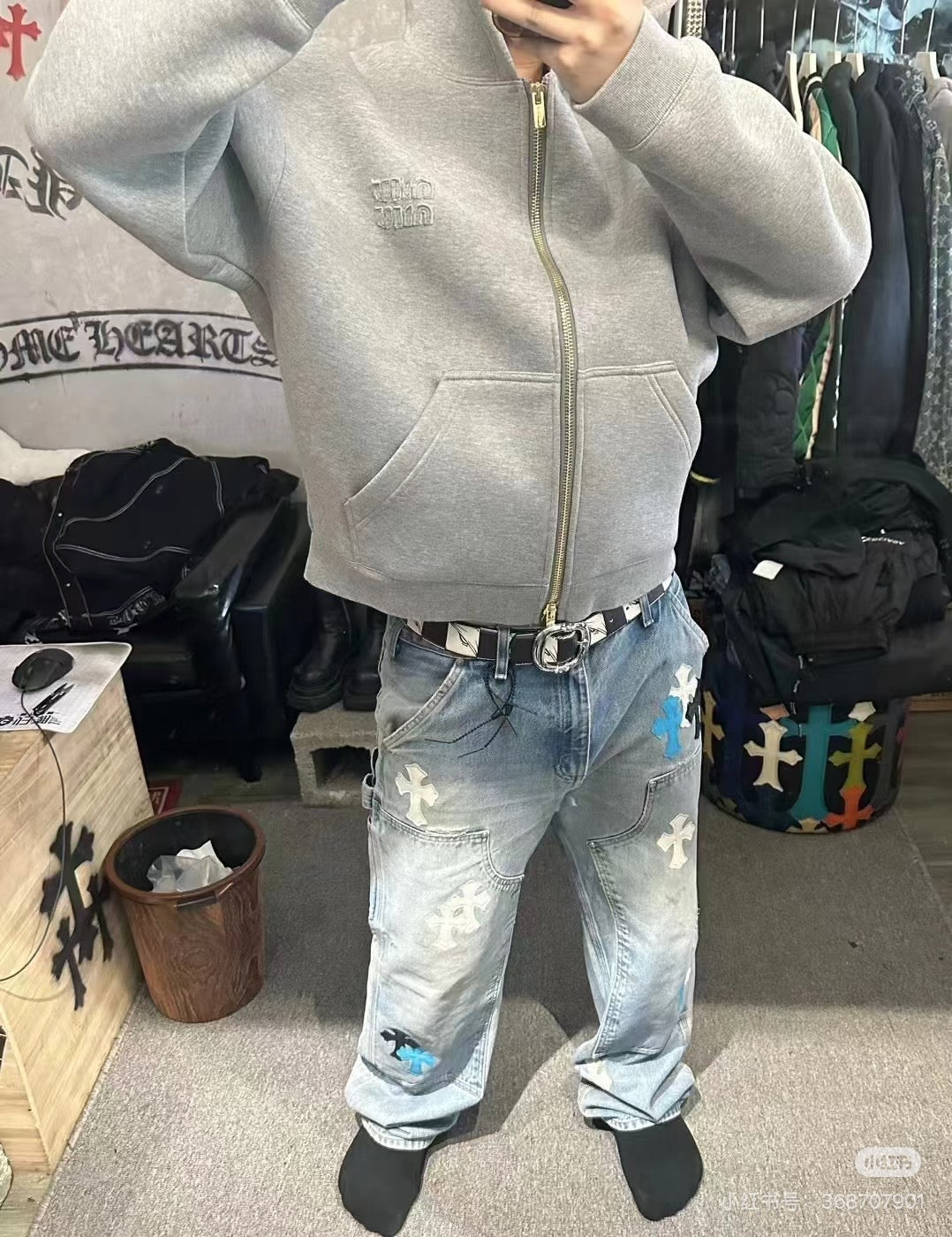 LuxluxHouse Best Quality Clothes Pants Chrome Hearts