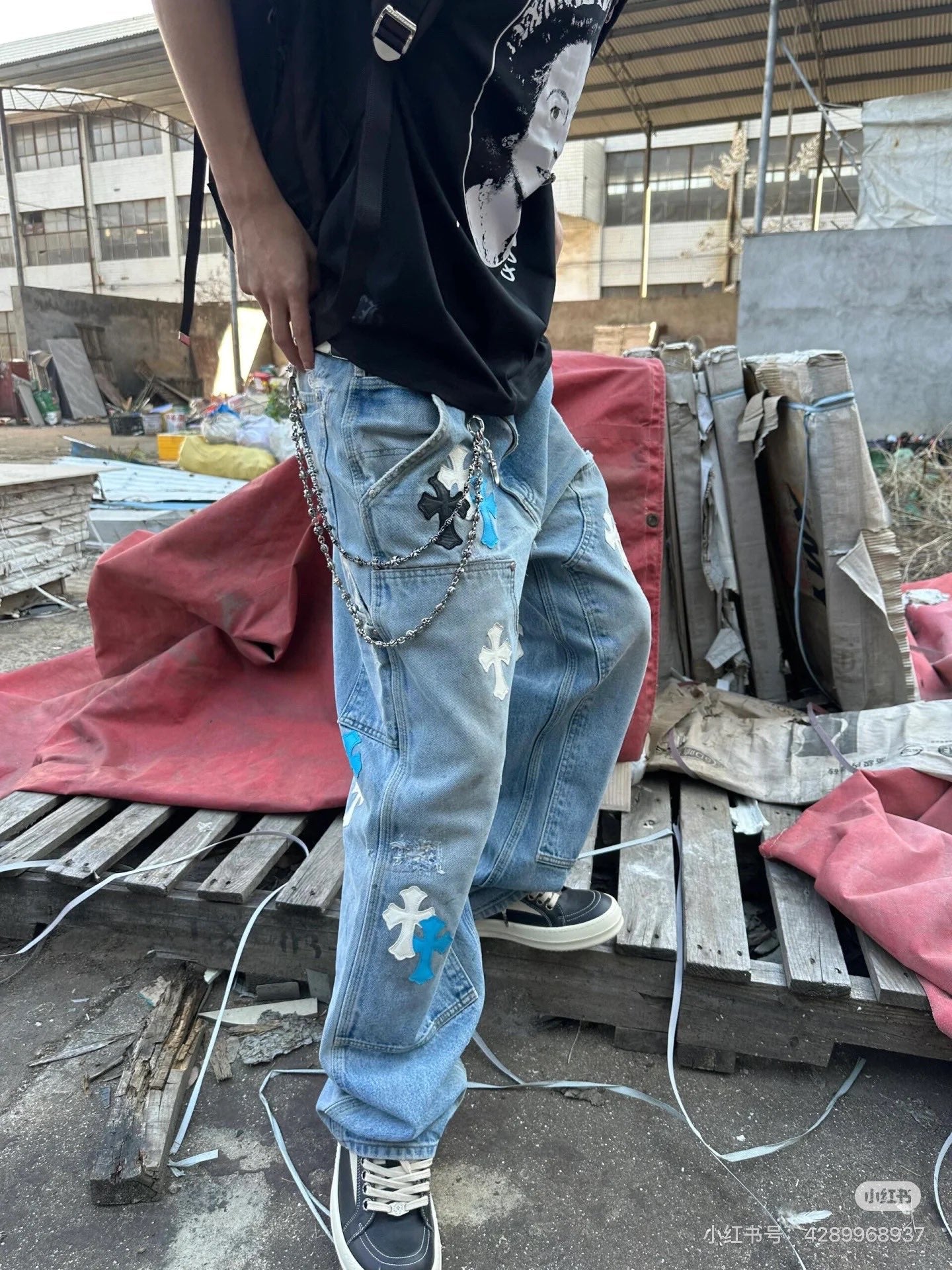 LuxluxHouse Best Quality Clothes Pants Chrome Hearts